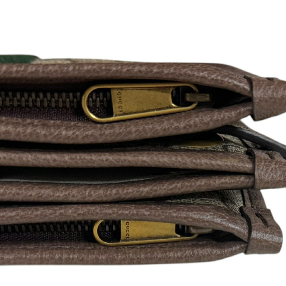 GUCCI Authentic Brown Canvas Shoulder Bag - Picture 7 of 7
